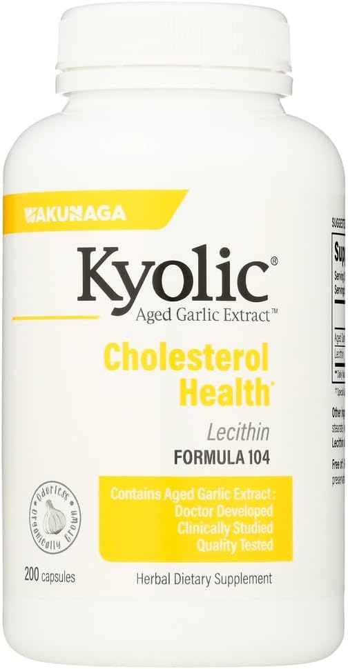 Kyolic # 104 Küüslaugu ekst W/Lecithn 200 Cap