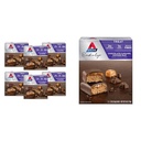 Atkins Pecan Caramel klastrid, 60 Count & Chocolate Caramel Mousse Bars, 5 Count - Madala suhkrusisaldusega magustoidu lemmikud