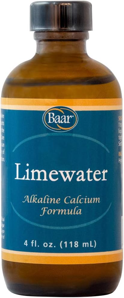 Baari laimivesi, leeliseline kaltsiumivalem, kontsentraat, 4 oz