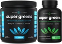 NutraChamps Tropical Super Greens Powder & Super Greens kapslid