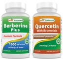 Best Naturals Berberine Plus 1000mg ja Quercetin Bromelain