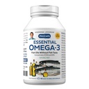 ANDREW LESSMAN Essential Omega-3 Mint - 60 Softgels - Ultra-Pure, kõrge tugevusega Omega-3 õlid. Kõrge DHA, ei mingit kõhuhäda, ei mingeid saasteaineid, ei elavhõbedat. Väikesed kergesti neelatavad pehmed sohvad
