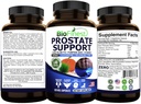 BioFinest eesnäärmetoetus meestele - Saw Palmetto Lükopeen Kõrvitsaseemned Pygeum Zinc Selenium - Tervislik uriinivoolupõie eesnäärme vitamiinilisand - valmistatud USAs (120 Veg. Kapsel)