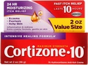 Kortisoon-10 Max Tugevus Kortisoon-10 Intensiivne tervendav valem, 2oz kastid (pakk 2)