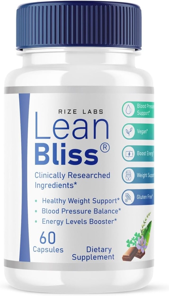 Lean Bliss kaalulangus pillid, Lean Bliss Fat Burning valem, LeanBliss Täpsem Metabolism Kapslid loodusliku kehakaalu juhtimise ja vere toetust, LeanBliss Dietary Supplement Reviews (60 kapslit)