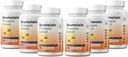 Balancebreens Bromelain 500mg kapslid – 2400 GDU ananassiekstrakti lisand ühiseks toetuseks, loodusliku turse toetamiseks ja tervislikuks seedimiseks – 180 orgaanilist kapslit, mis on valmistatud USAs