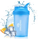 Prodigy Nutrition Labs Premium Shaker Pudel Ideaalne valgu raputamiseks ja enne treeningut - 14 Ounce (sinine)
