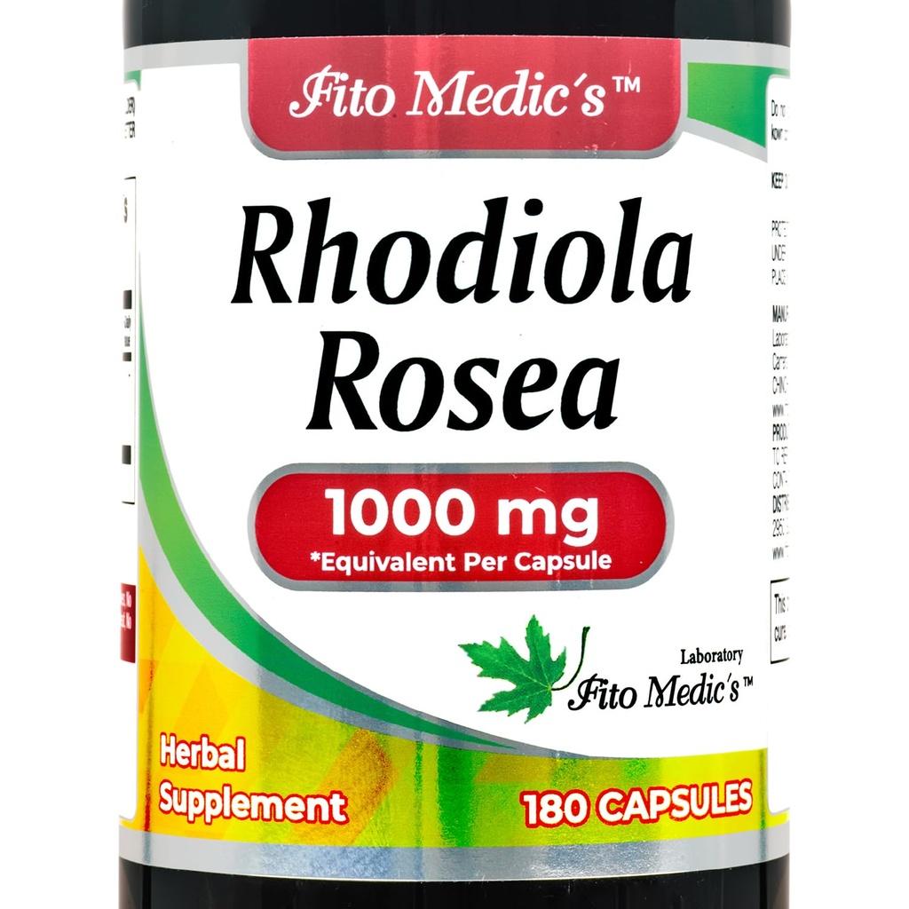 Lab - rhodiola rosea - rhodiola rosea Supplement -180 Caps - Ultra kõrge imendumine.