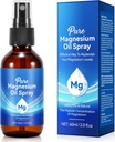 Puhas magneesiumiõli pihusti, 100% looduslik magneesiumipihusti, 60 ml orgaaniline paikne magneesiumipihusti