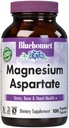 Bluebonnet Nutrition Magneesium Aspartaat, Stress Relief *, Luude Tervis *, Südame Tervis *, Mitte-GMO, Vegan, Kosher Certified, Gluteenivaba, Sojavaba, Piimavaba, 100 köögiviljakapslit, 50 Servingut