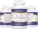 Liposomal Immune Boost Black Elderberry - C-vitamiin - Tsink Gluteen vaba taimetoitlane ohutu Dieet Toidulisa 60 Veggie kapslid