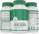 Mind Bliss Brain Supplement: 40-koostisosa mälu, fookus ja selgus Vitamiinid, energia suurendamine ja Nootroopiline tugi DMAE, 60 pillid