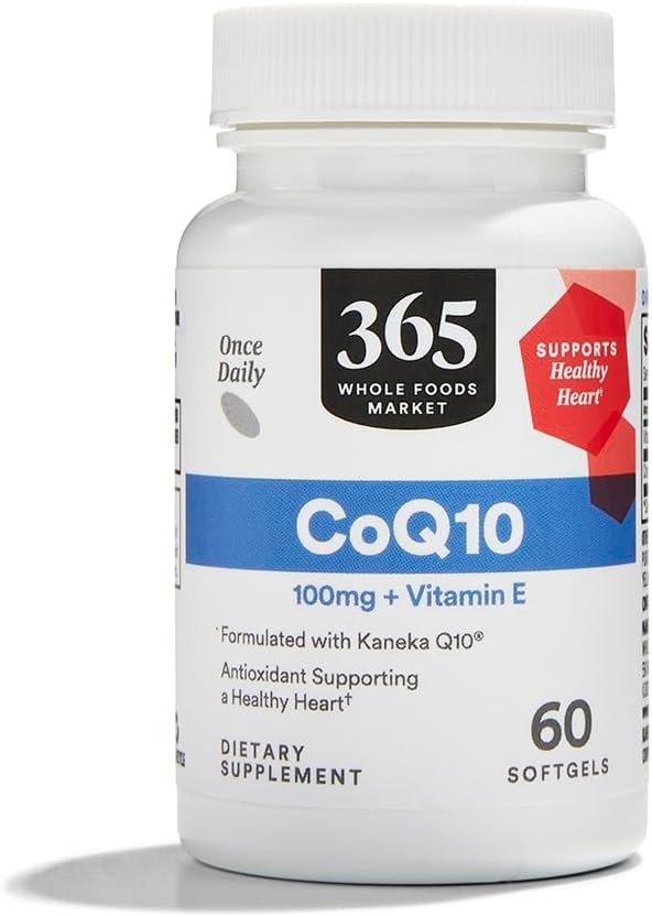 365 by Whole Food Market, CoQ10 100mg, 60 Count