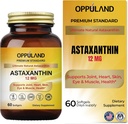 Astaksantiin 12mg | 60 Softgels | Toetab liigeste, südame, naha ja lihaste tervist