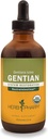 Herb Pharm Sertifitseeritud Orgaaniline Gentian Vedelik Ekstrakt Seedetrakti Toetamiseks - 4 Ounce