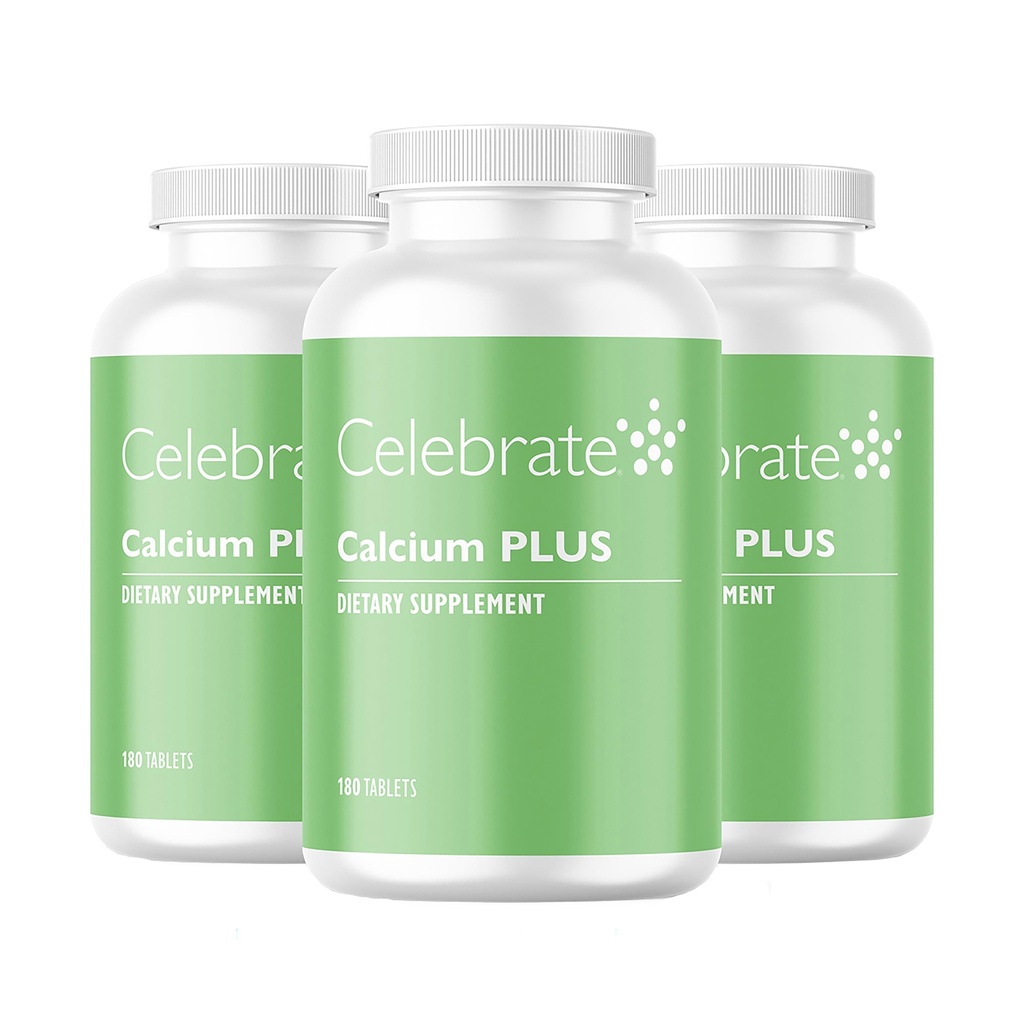 Tähistage vitamiinid Kaltsium Plus - 600mg Kaltsiumtsitraat, 600 IU D3-vitamiini ja 50mg Magneesium post bariaatrilise kirurgia - Gluteenivaba ja suhkruvaba - 540 mittesöödavad tabletid