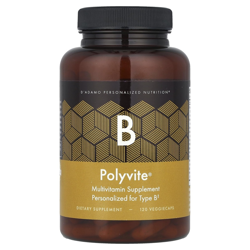 D'Adamo personaliseeritud toitumine - Polyvite B 120 vcaps