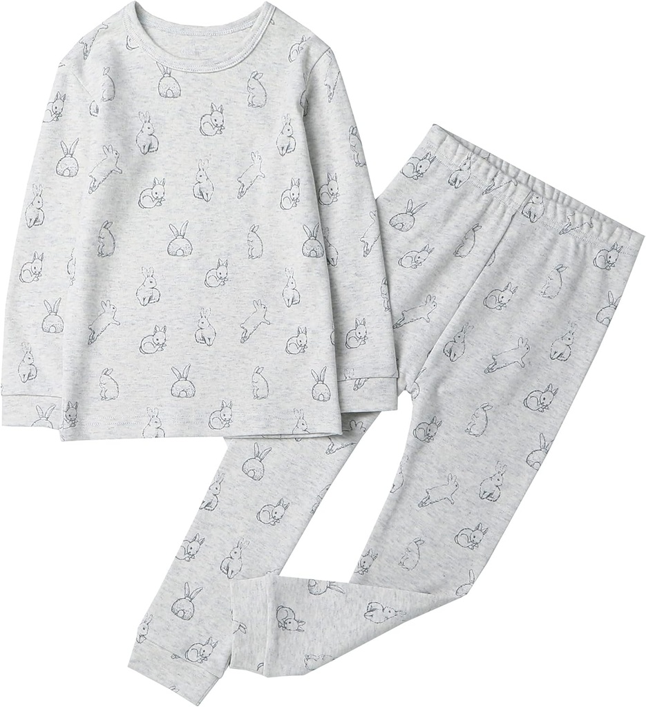 Owlivia 100% orgaaniline puuvillane beebi pikk varrukas Pajama komplektid, väikelapse poiss tüdruk 2-Piece Sleepwear