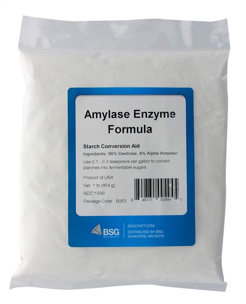 BSG Käsitöö Amylase Enzyme - 1 lb.