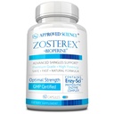 Heakskiidetud teadus Zosterex - ekstra-tugev L-lüsiin 1000mg, B-vitamiini kompleks, tsink - immuunsuse tugi ja külma haavade ravi - 60 vegankapslit - 1 pudel