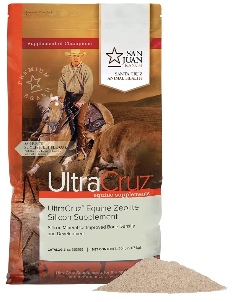 UltraCruz® Hobuste Zeoliit Ränilisand, 20 naela