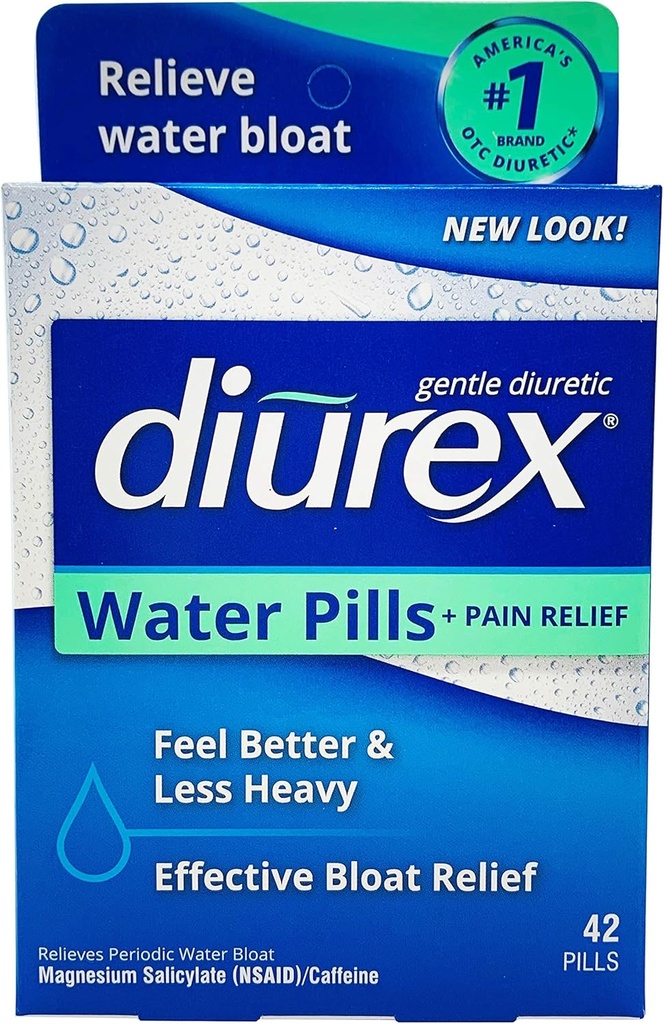 Diurex Water Pills, 42 Count Pills (pakk 6)