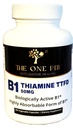 Vitamiin B1 Tiamiin TTFD, tiamiintetrahüdrofurfurüüldisulfiid, 50 mg-250 Kapslid, vegaan, GMO-vabad, Kunstlikud täiteained või stearaadid puuduvad.