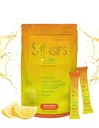 Skin Health & Energy Boost Drink Mix- Sugar Free, SOD B (TM), Antioksüdandid Prantsuse melon kontsentraat, On The Go Stick Packs, Sidrun, 30 Pack