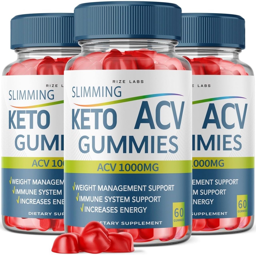 Rize labs - salenemine Keto ACV Gummies Advanced kaalulangus, salenemine Keto Gummies Apple Siidri Äädikas, täiendus aitab vähendada kõht rasva (180 Gummies)