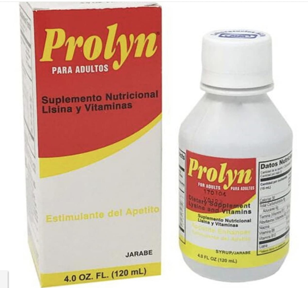 Prolyn Jarabe täiendus 120 ml Täiskasvanud