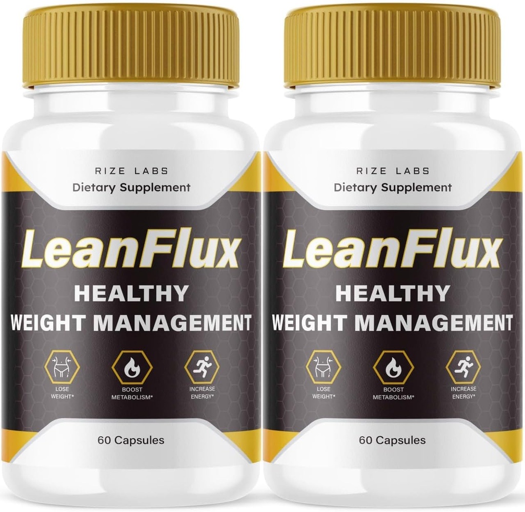 Rize labs (2 Pack) LeanFlux - Lean Flux kaalulangus suurendada PVT taset, Leanflux Reviews Non-GMO Lihtne neelata täiendada pillid, Gain Brown Adipose Tissue BurnFat (120 kapslit)