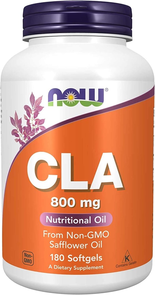 NOW CLA (KONJUGEERITUD LINOLEENHAPE) 800 MG - 180 TAFTGEELID