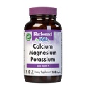 Bluebonnet Kaltsium Magneesium kaaliumilisand naistele ja meestele - toetab tervislikke luid - Kaltsium 1000mg Mineraallisandit Kelaadivorm - Mitte-GMO, Vegan, Gluteenivaba - 180 kapslit
