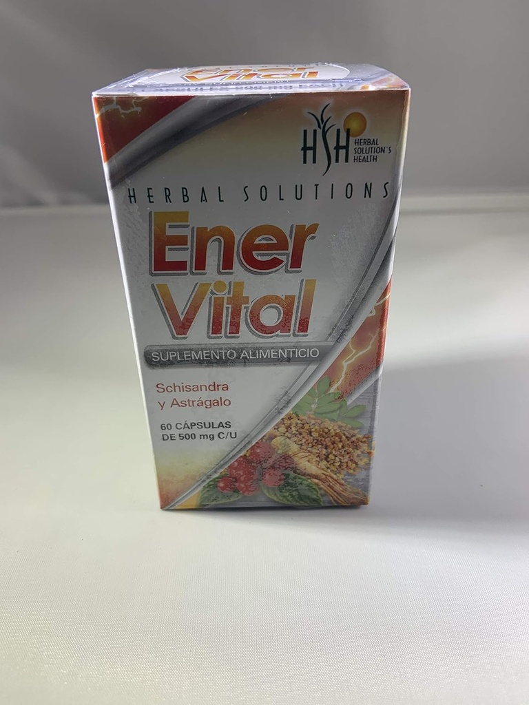 Ener Vital Kapslid ( 60 kapslit, 500 mg igaüks ) ( w/ Schisandra & Astragalus )