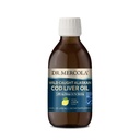Dr Mercola Wild Caught Alaskan Cod Maksaõli, 6,8 Fl. Oz. (200 ml), 40 Servings, 1000 mg Omega-3s per Serving, Dietary Supplement, toetab aju ja kognitiivset funktsiooni, Non-GMO, MSC sertifitseeritud
