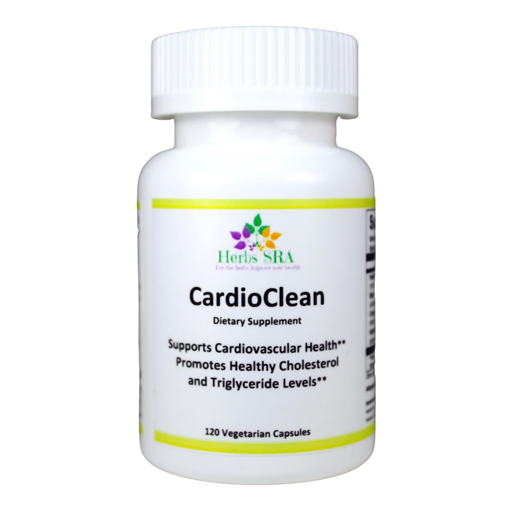 CARDIOCLEAN optimaalne kardiovaskulaarne tugi - südame tervise täiendus looduslike koostisosadega, toetab vereringet, valmistatud USA-s
