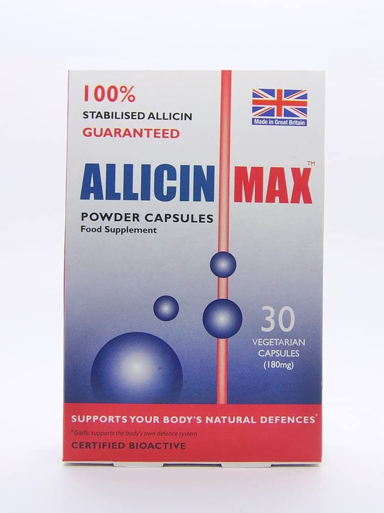 Allicin Max 30 Veg Caps (pakendis 2-60 kapslit)