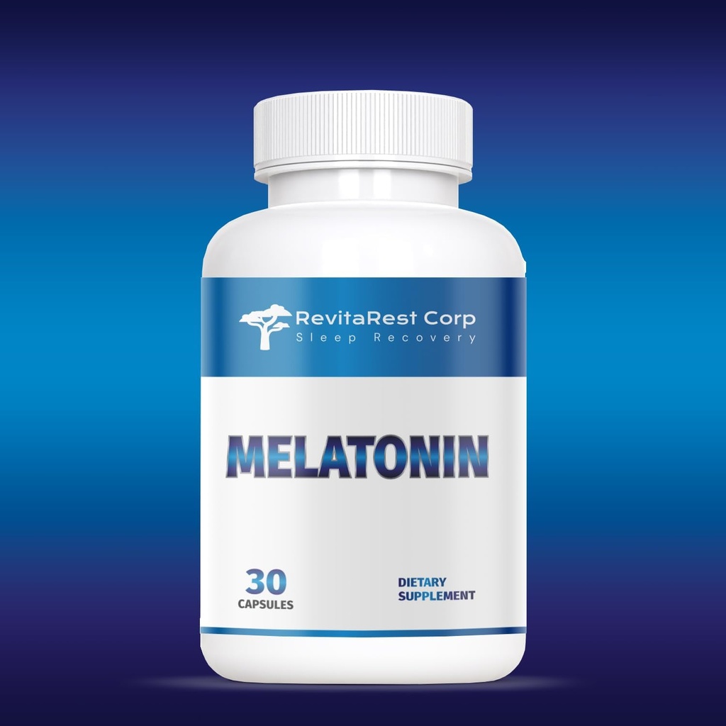 Melatoniin Blue 10mg, 30 kapslit.