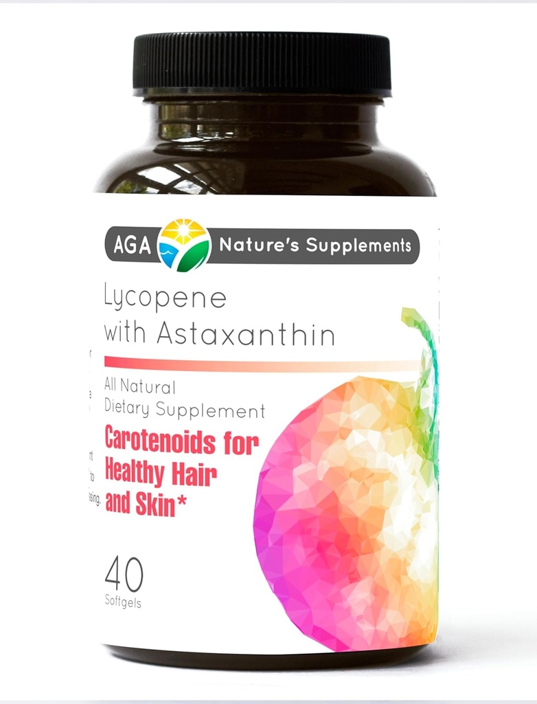 AGA Looduse Toidulisandid Lükopeen Astaksantiiniga 40 Softgels