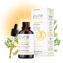 Puhas Therapro Rx Vegan A-D-K tilgad 10 Ml, valmistatud USAs | 3 kuu tarne | A-vitamiin (Palmitaat), Liposomaalne D3-vitamiin (Pureshine), Liposomaalne K2-vitamiin (MK-4 & MK-7) toetab immuunsust ja luu tervist