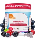 Zahler Kids Immune Support Supplement koos Elderberry, Tsink ja vitamiin C D3 A - Viinamarjamaitselised närimistabletid - Kosher lastele vanuses 4 ja üles, 60 Count
