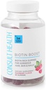 Konsulteerige tervisega BIOTIN Boost Gummies juustele, nahale ja küüntele - 10 000 mcg - vegan B-vitamiini toidulisand - toetab kiiremat juuste ja küünte kasvu - vaarika maitse - must porgand - 60 loend