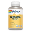 SOLARAY Quercetin koos Bromelain ja C-vitamiin - Immune Support Supplement - Antioksüdant ja südame tervise kompleks Quercetin 500mg ja 1235mg VIT C - Vegan, 60-päevane garantii, 60 Serv, 120 VegCaps