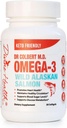Dr.Colbert's Wild Alaska Salmon Omega-3 Sisaldab looduslikke Omega-3, DHA & EPA allikaid