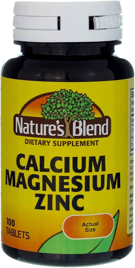 Looduse segu Kaltsium Magneesium Tsink, 100 tabletti (3. pakendis)