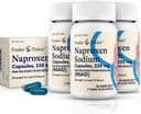 Foster & Thrive Vedelad geelid Naproxen Naproxen Naatrium 220mg NSAID Valu Reliever palavik vähendaja, 40 Gels, (Pack of 3)