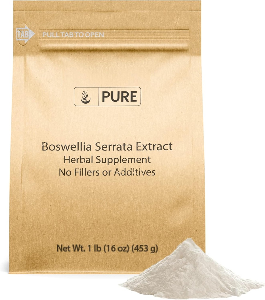 Puhtad ORIGINAALSED KOOSTISOSAD Boswellia Serrata ekstrakt (1lb) Taimse toidulisandi pulber, mitte-GMO