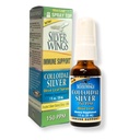 Natural Path Silver Wings Kolloidhõbe 150ppm (750mcg) w/Olive Leaf - Immune Support Supplement - 1oz Spray