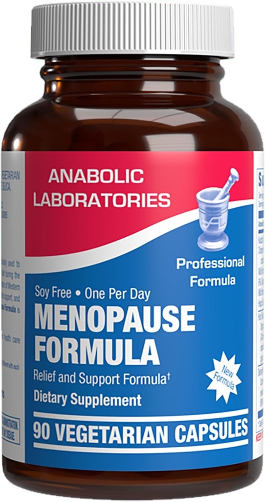 Fütoöstrogeeni menopausi lisand naistele - kliiniline valem koos Dong Quai Vitexiga & Black Cohosh menopausi kuumade vilgutuste jaoks öine higistamine meeleolutoetus & rohkem - üks kapsel päevas - 1 kuu pakkumine