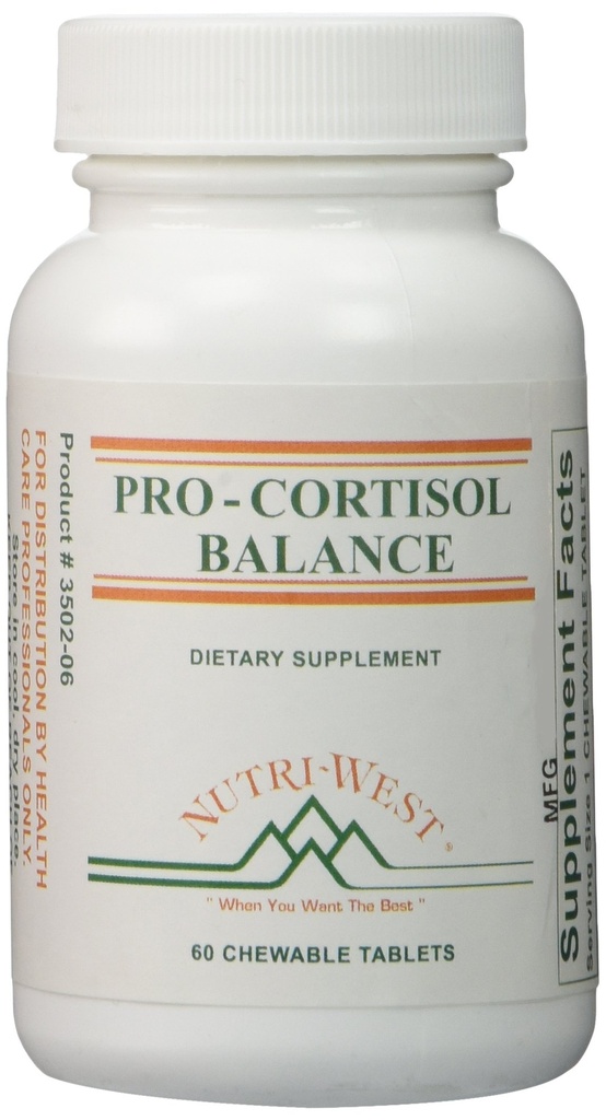 Pro-kortisooli tasakaal - Nutri Westi 60 närimistabletti